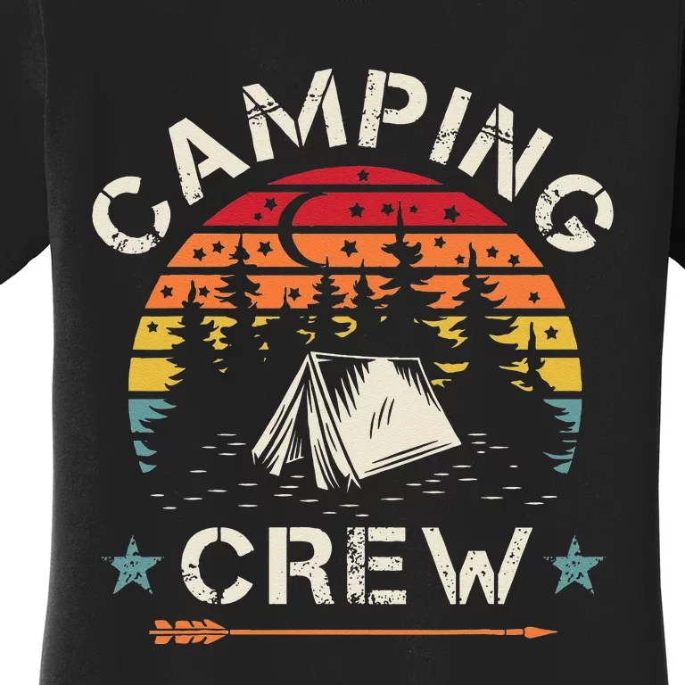 Camping Crew Retro Camper Women's T-Shirt