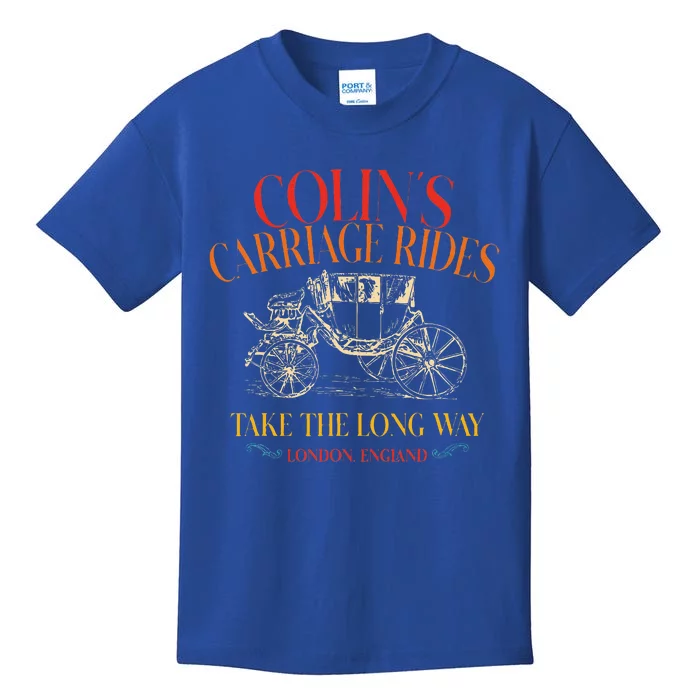 ColinS Carriage Rides Take The Long Way Kids T-Shirt