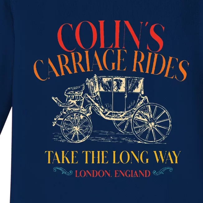 ColinS Carriage Rides Take The Long Way Baby Long Sleeve Bodysuit