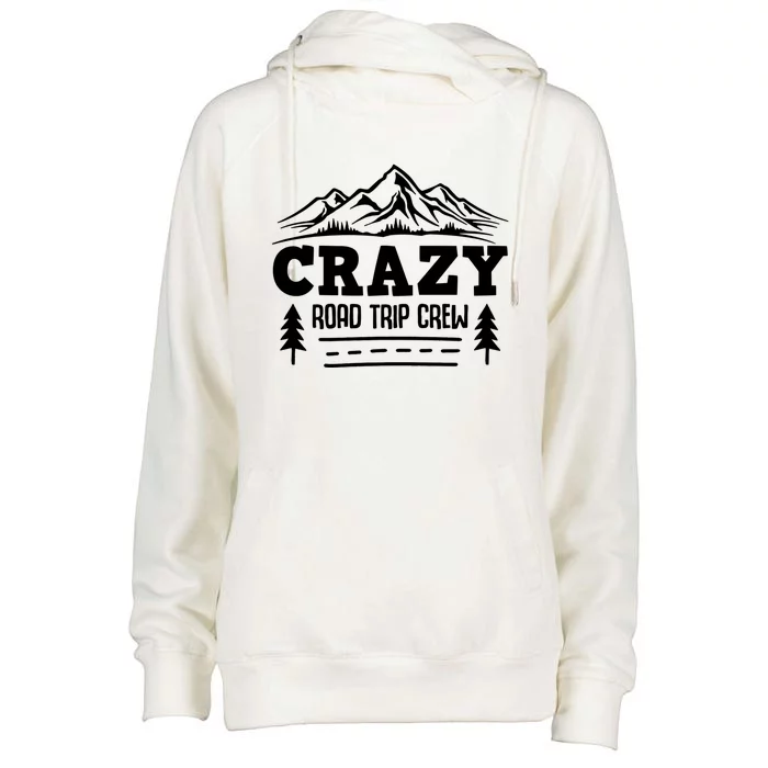 Cousin Crazy Road Trip Crew Gift Womens Funnel Neck Pullover Hood