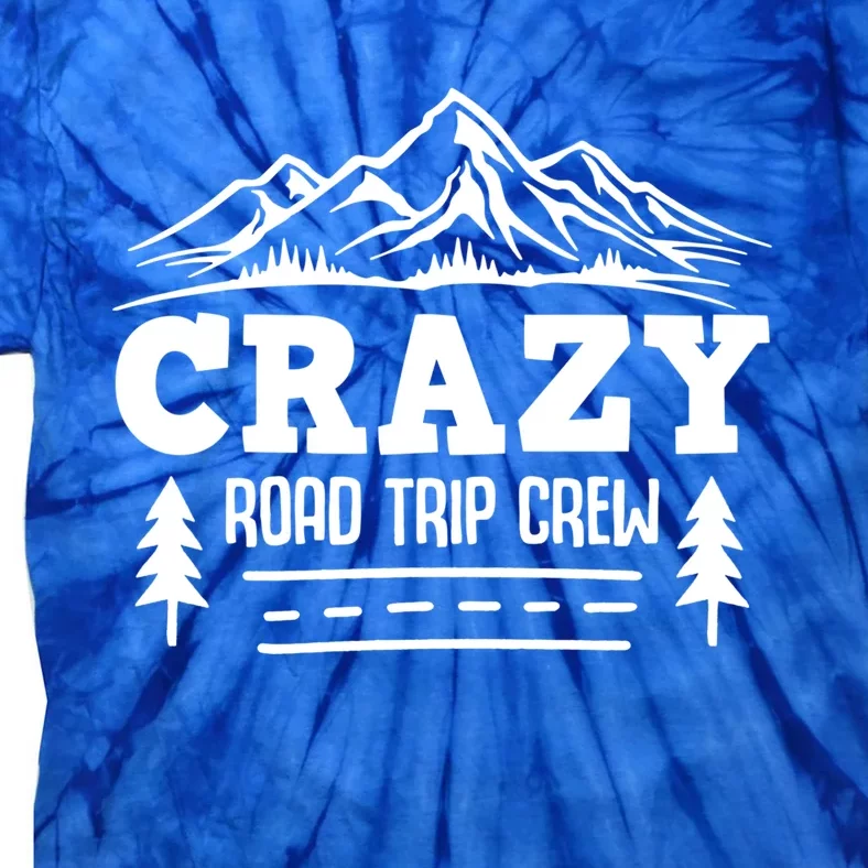 Cousin Crazy Road Trip Crew Gift Tie-Dye T-Shirt