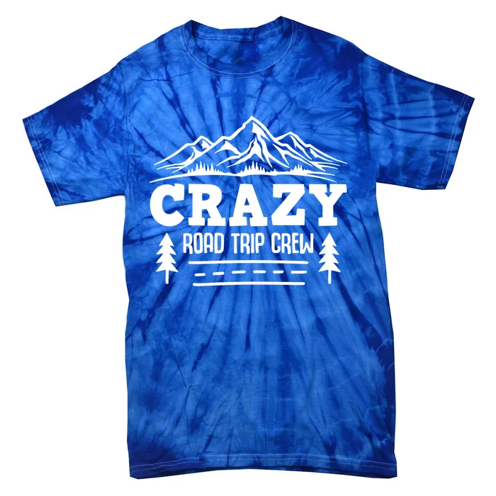 Cousin Crazy Road Trip Crew Gift Tie-Dye T-Shirt