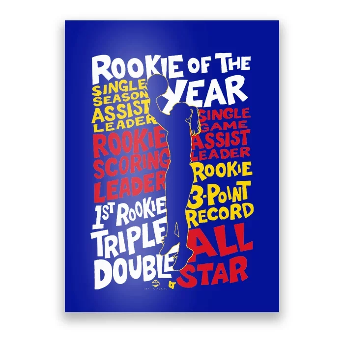 C.A.I.T.L.I.N C.La.R.K. Rookie Of The Year Things Indiana Basketball Poster