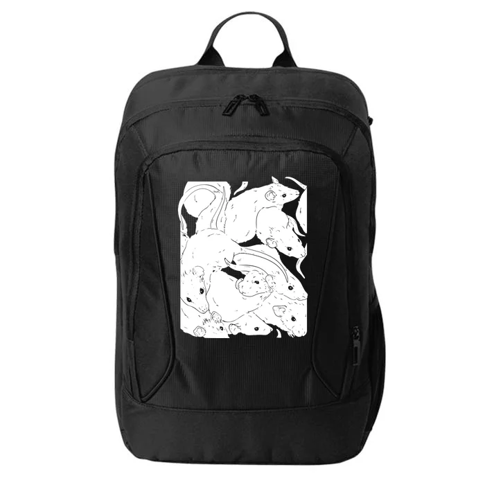 Creepy Cute Rat King I Wicca Witch Pastel Goth Rats City Backpack