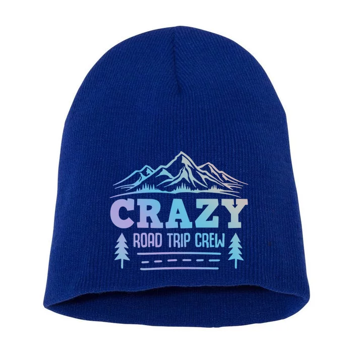 Cousin Crazy Road Trip Crew Gift Short Acrylic Beanie