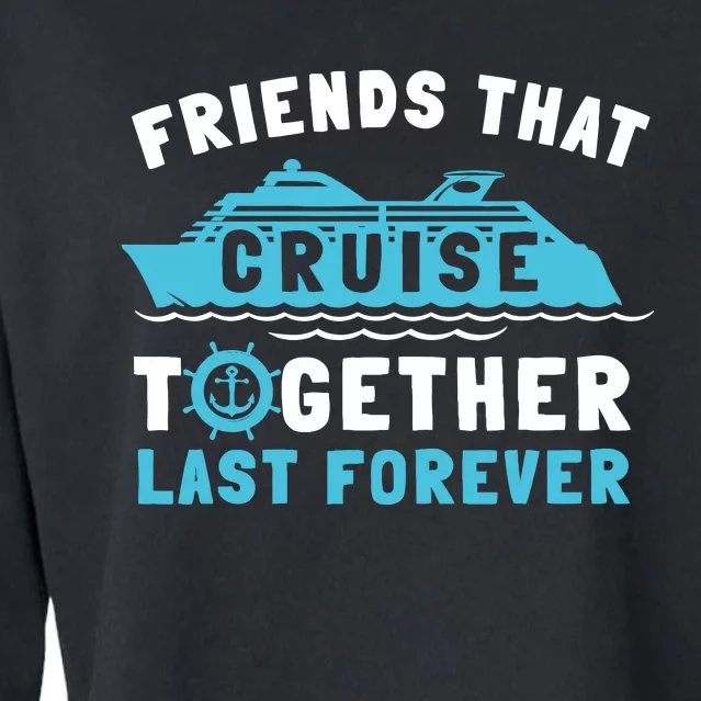 Cruising Cropped Pullover Crew