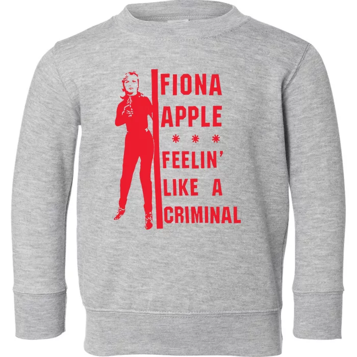 Criminal Toddler Sweatshirt