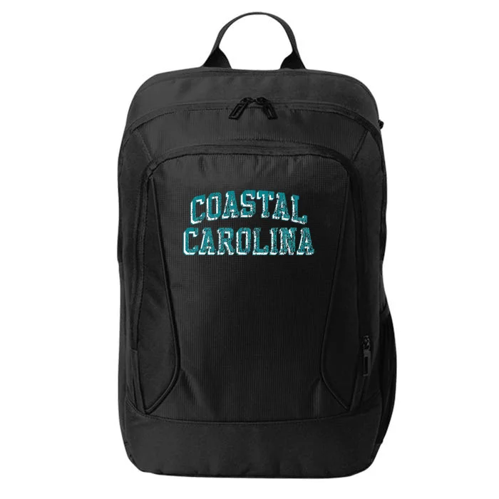 Coastal Carolina Retro Arch Logo City Backpack