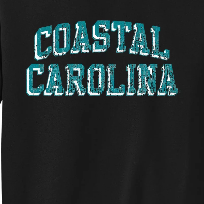 Coastal Carolina Retro Arch Logo Tall Sweatshirt