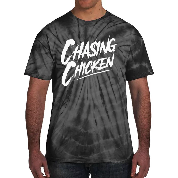 Chasing Chicken Rap Get Money Chasing Chicken Tie-Dye T-Shirt