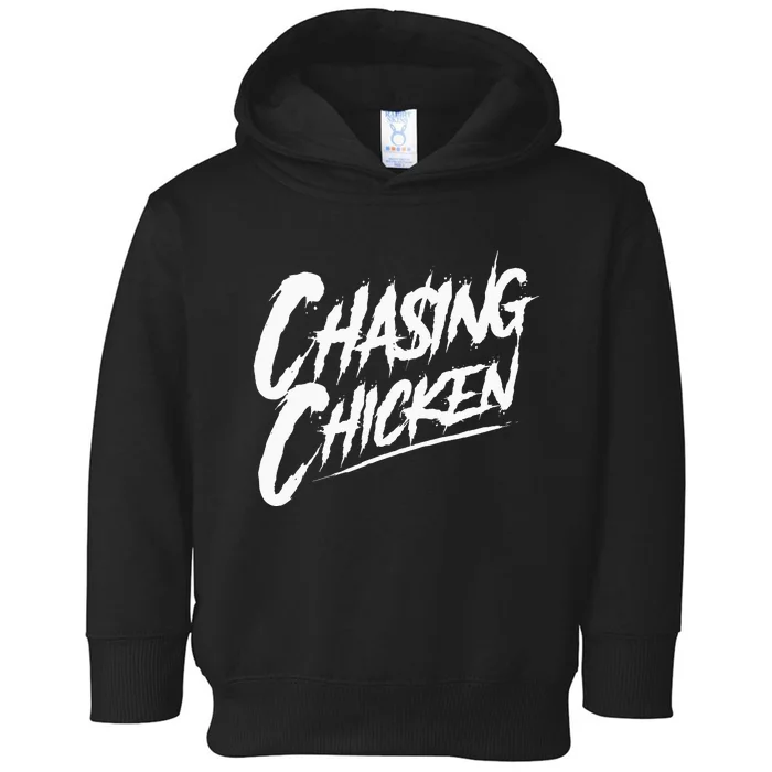 Chasing Chicken Rap Get Money Chasing Chicken Toddler Hoodie