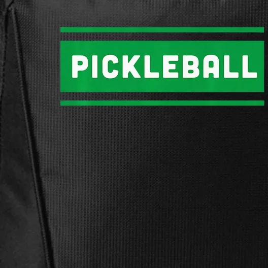 Classic Cool Retro Pickleball City Backpack