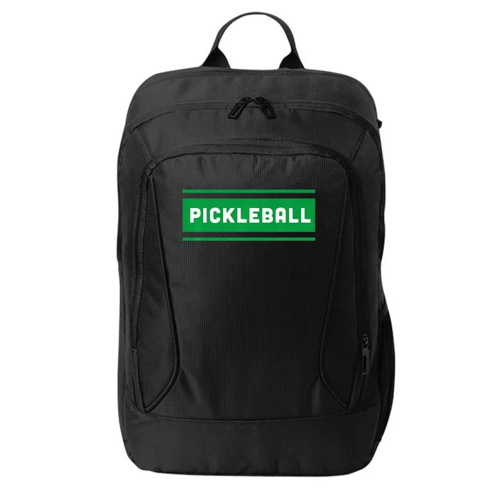 Classic Cool Retro Pickleball City Backpack