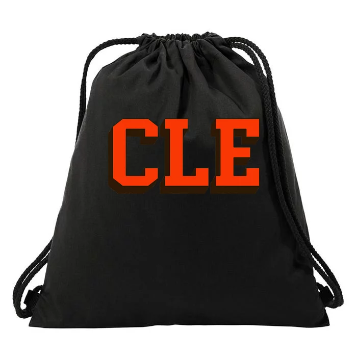 Cle Cleveland Retro Vintage Classic Ohio Gift Drawstring Bag