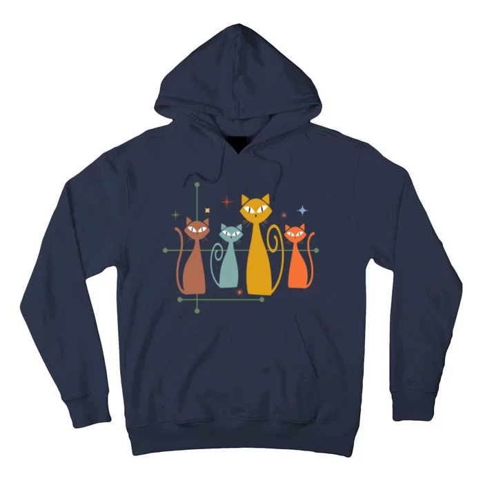 Century Cat Retro Cool Tall Hoodie