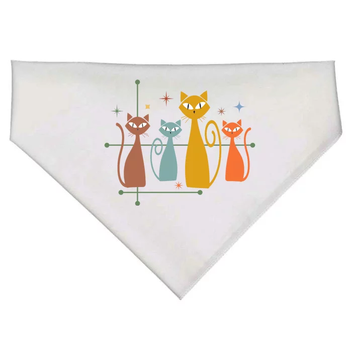 Century Cat Retro Cool USA-Made Doggie Bandana