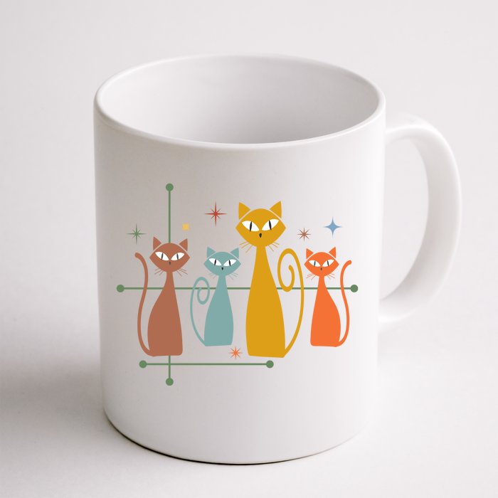 Century Cat Retro Cool Front & Back Coffee Mug