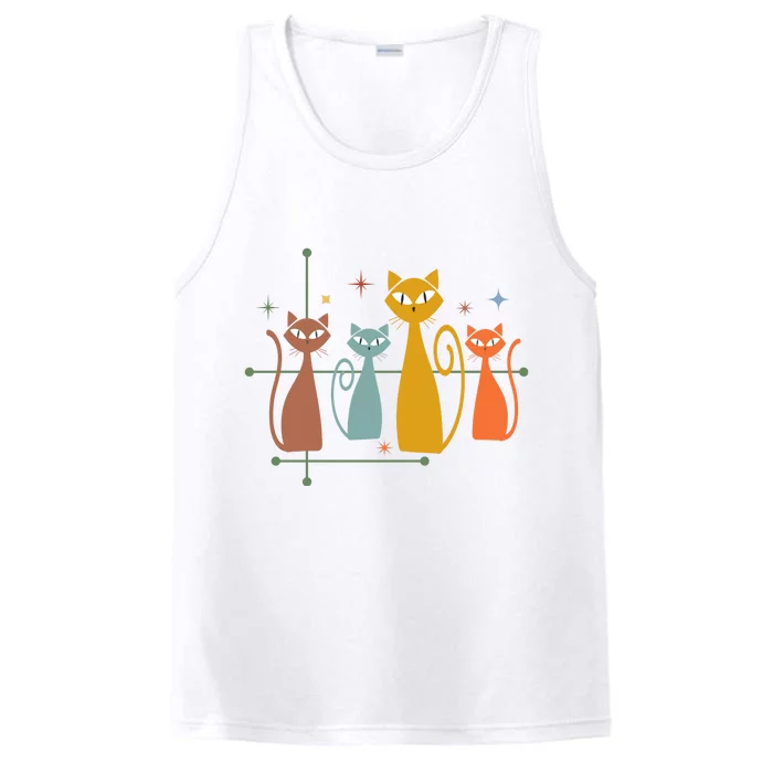 Century Cat Retro Cool Performance Tank