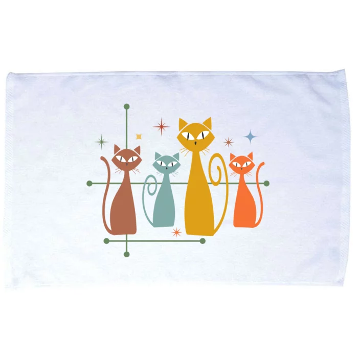 Century Cat Retro Cool Microfiber Hand Towel