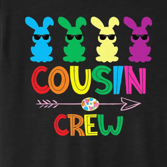 Cousin Crew Squad Bunny Rabbit Easter Day Party Matching Funny ChromaSoft Performance T-Shirt