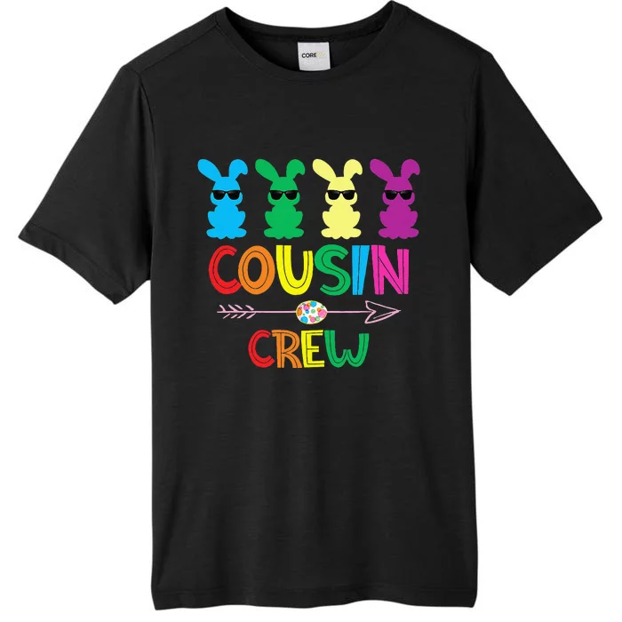 Cousin Crew Squad Bunny Rabbit Easter Day Party Matching Funny ChromaSoft Performance T-Shirt