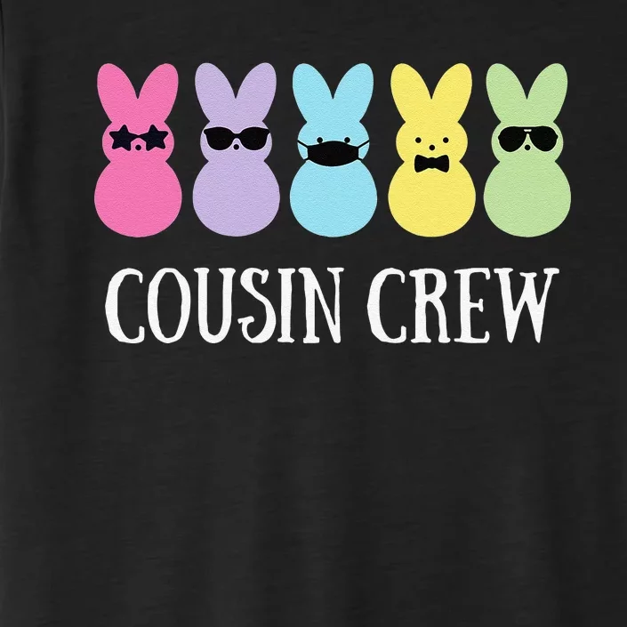 Cousin Crew Squad Bunny Rabbit Easter Day Party Matching ChromaSoft Performance T-Shirt