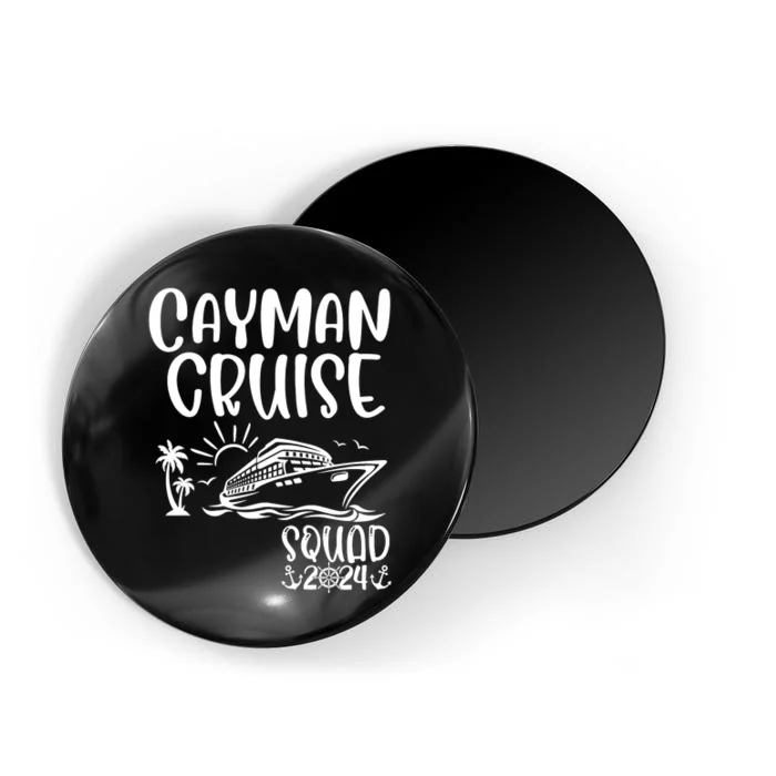 Cayman Cruise Squad 2024 Cayman Holiday Family Matching Magnet