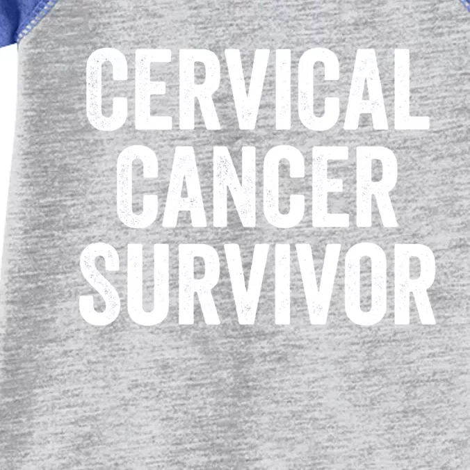 Cervical Cancer Survivor Gift Infant Baby Jersey Bodysuit