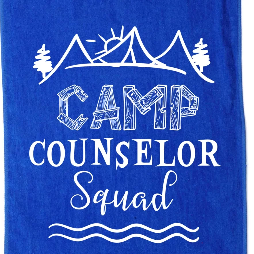 Camp Counselor Squad Gift Idea For Summer Camp Counselors Cool Gift Platinum Collection Golf Towel