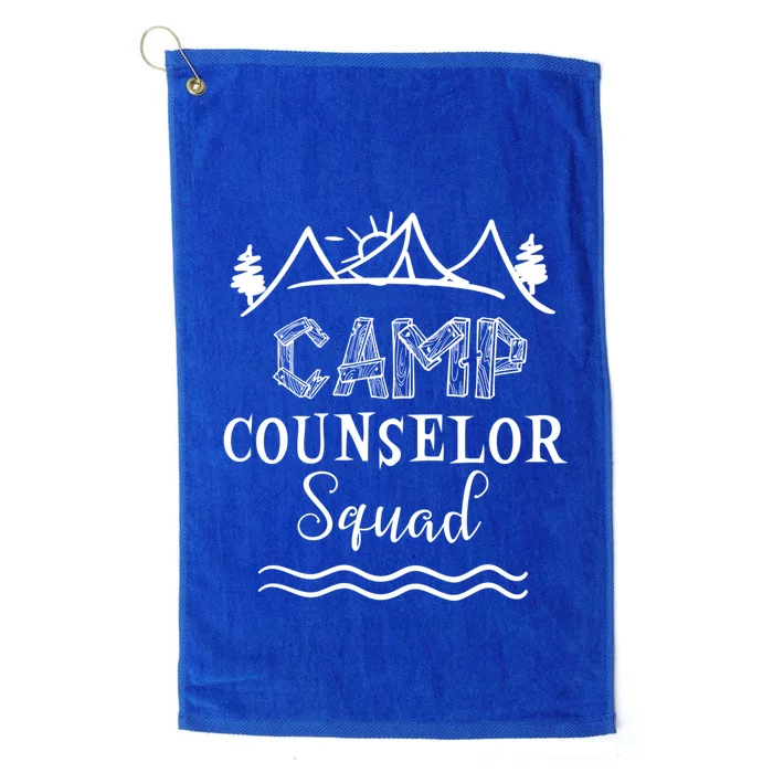 Camp Counselor Squad Gift Idea For Summer Camp Counselors Cool Gift Platinum Collection Golf Towel