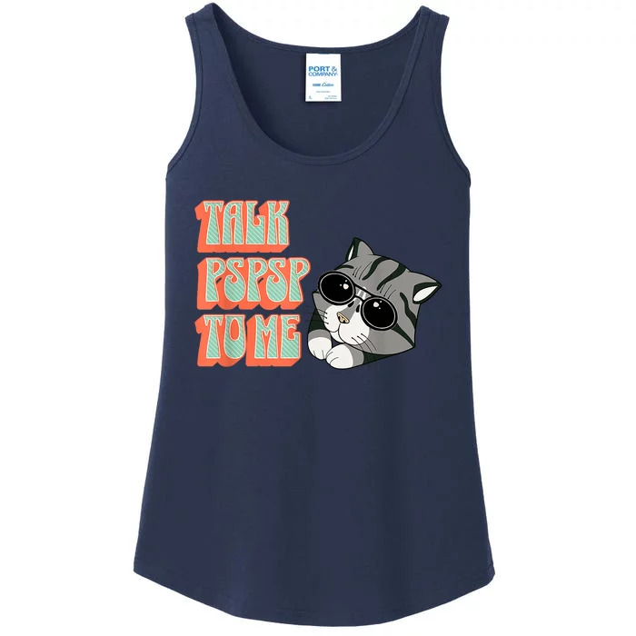 Cool Cat Shirt, Cat Dad, Cat Mom, Kittens, Pet Adopt Kitty Ladies Essential Tank