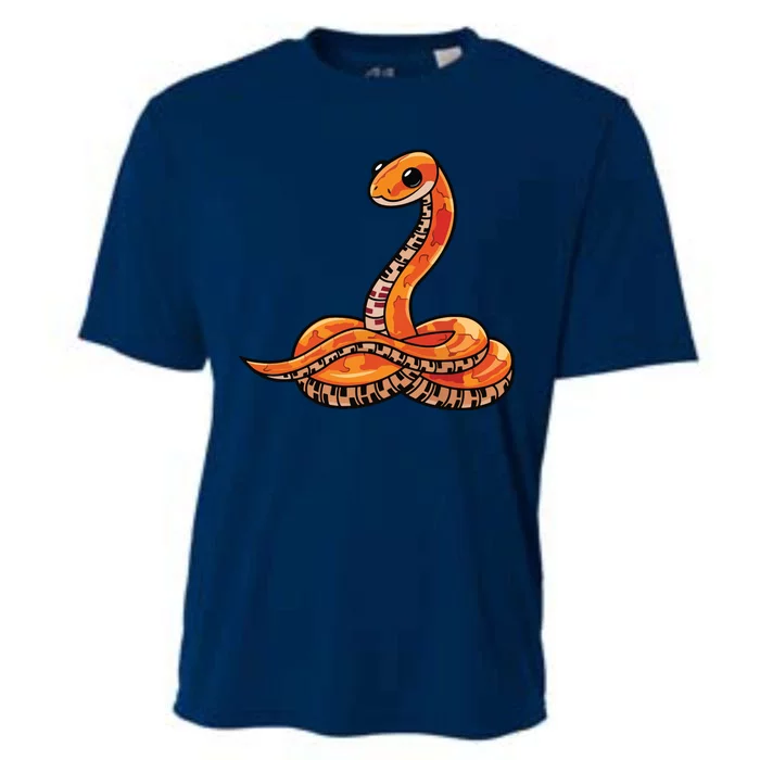 Cute Corn Snake Cooling Performance Crew T-Shirt