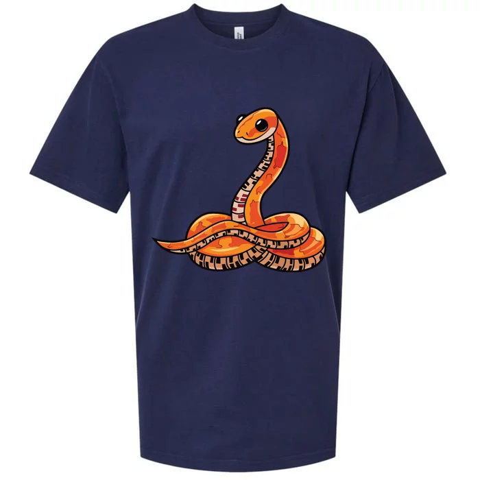 Cute Corn Snake Sueded Cloud Jersey T-Shirt