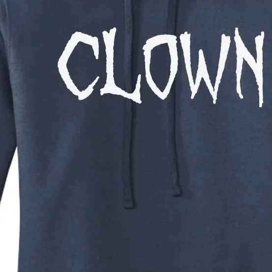 Clown Creepy Spooky Halloween Lazy Costume Holiday Lover Women's Pullover Hoodie