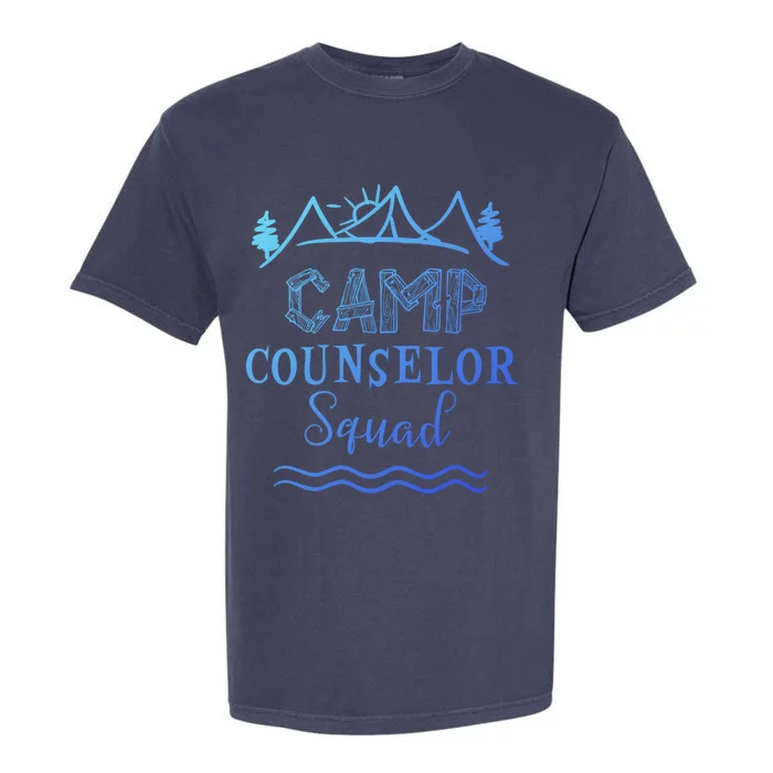 Camp Counselor Squad Gift Idea For Summer Camp Counselors Cool Gift Garment-Dyed Heavyweight T-Shirt