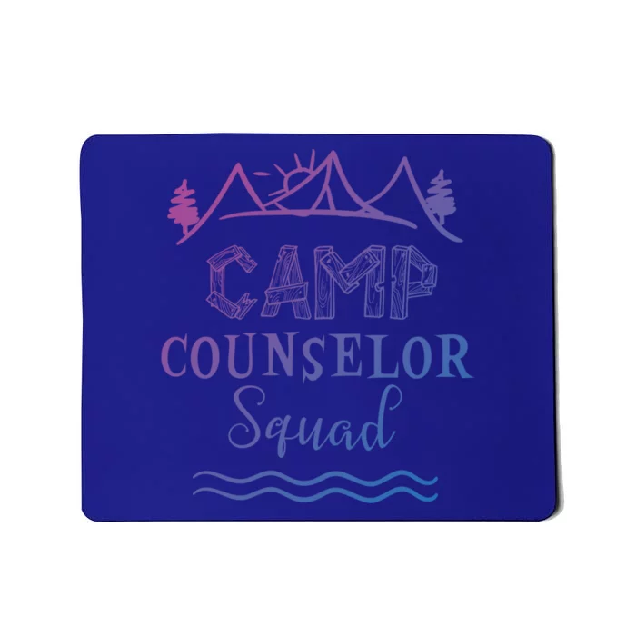 Camp Counselor Squad Gift Idea For Summer Camp Counselors Cool Gift Mousepad