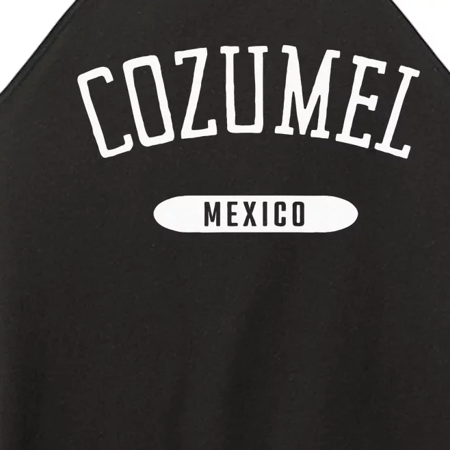 Cozumel Classic Style Cozumel Mexico Women’s Perfect Tri Rocker Tank