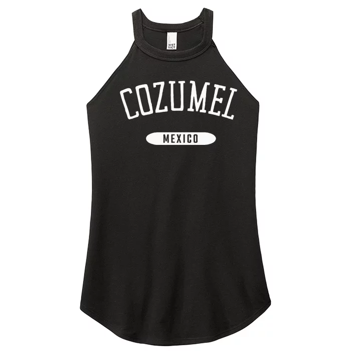 Cozumel Classic Style Cozumel Mexico Women’s Perfect Tri Rocker Tank