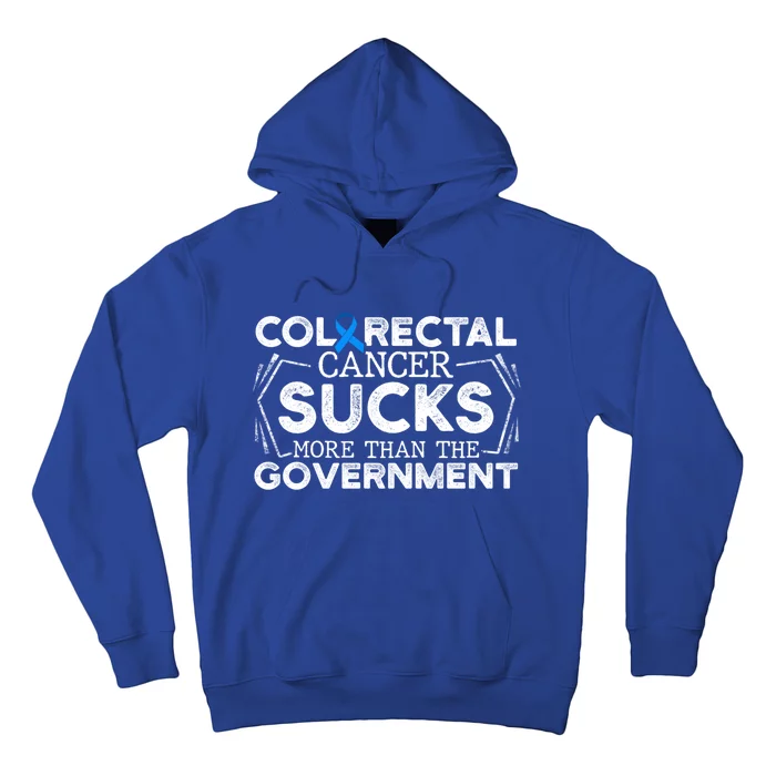 Colorectal Cancer Survivor Stopping Crc Warrior Gift Hoodie