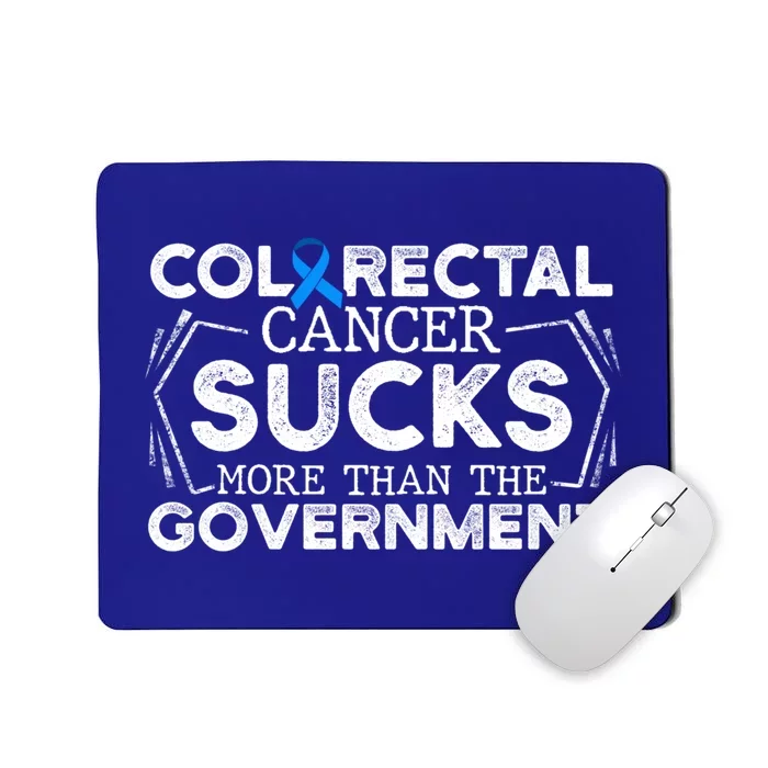 Colorectal Cancer Survivor Stopping Crc Warrior Gift Mousepad