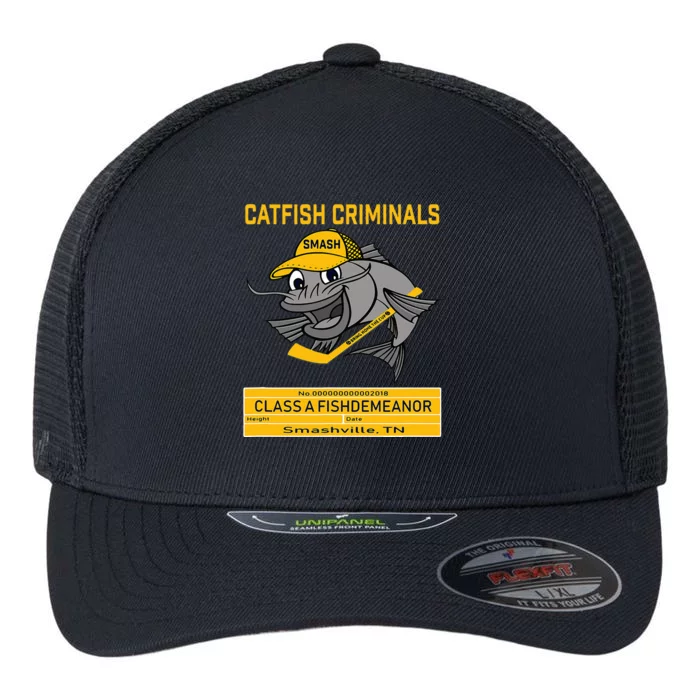 Catfish Criminals Smashville Hockey Flexfit Unipanel Trucker Cap