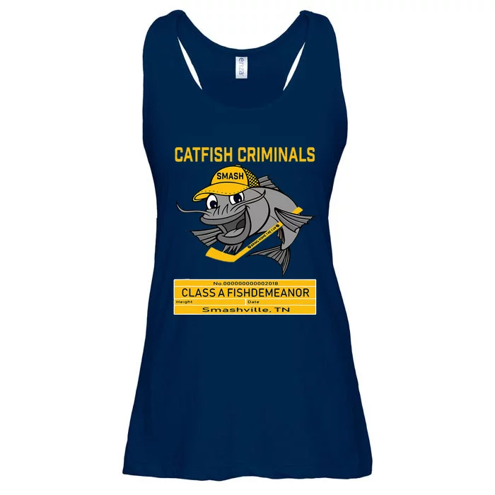 Catfish Criminals Smashville Hockey Ladies Essential Flowy Tank