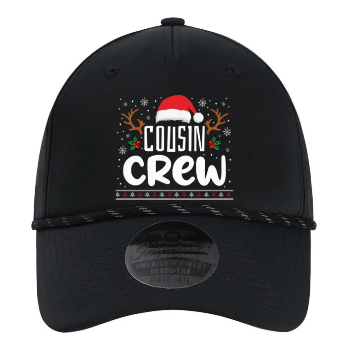 Cousin Crew Santa T shirt Christmas Family Matching Pajamas Performance The Dyno Cap