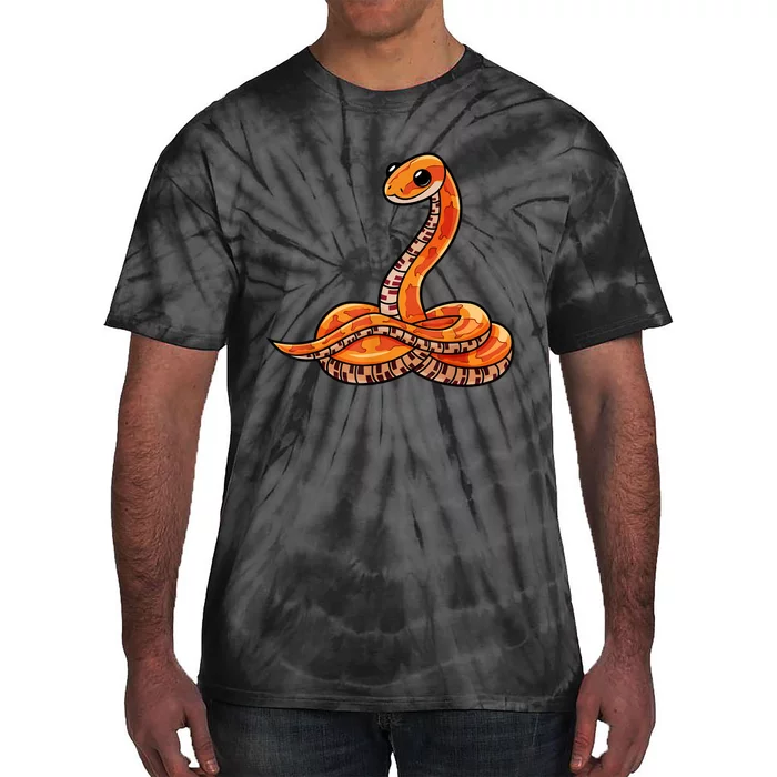 Cute Corn Snake Tie-Dye T-Shirt