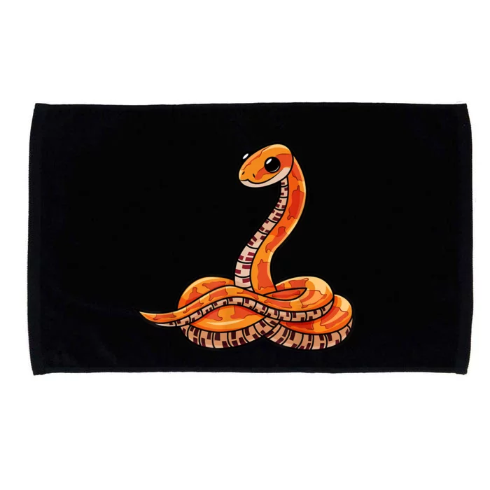 Cute Corn Snake Microfiber Hand Towel