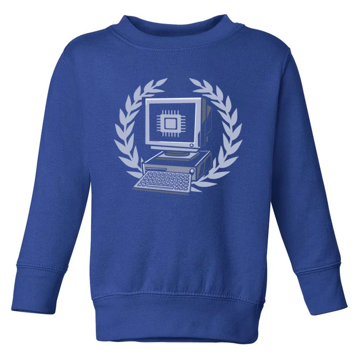 Coder Computer Software Engineer Gift Developer Programmer Meaningful Gift Toddler Sweatshirt