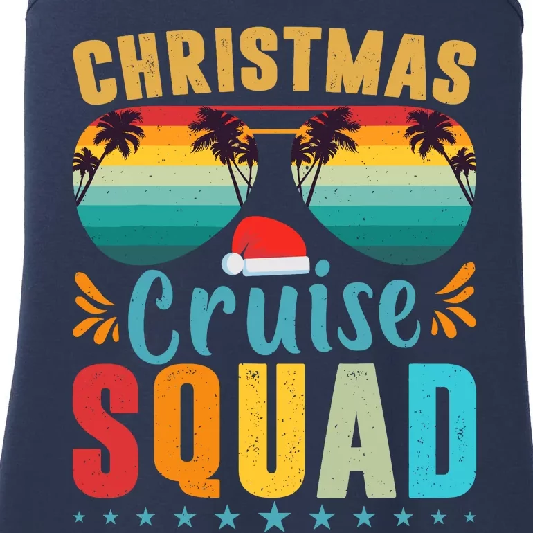 Christmas Cruise Squad Christmas Cruise Squad 2024 Ladies Essential Tank