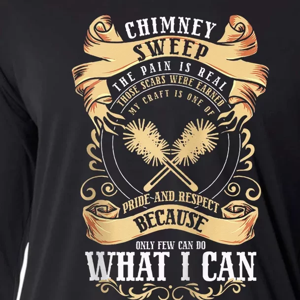 Chimney Cleaner Sweeper Professional Chimney Sweep Cooling Performance Long Sleeve Crew