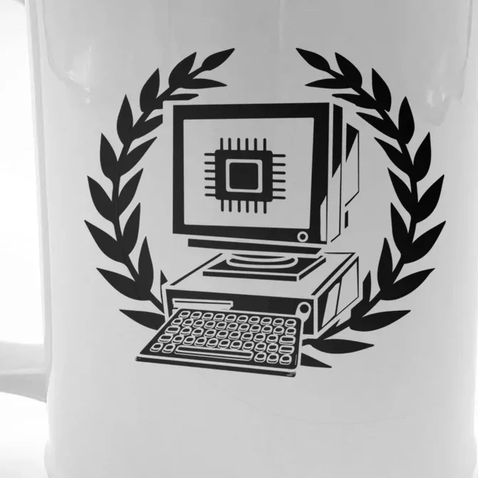 Coder Computer Software Engineer Gift Developer Programmer Funny Gift Front & Back Beer Stein