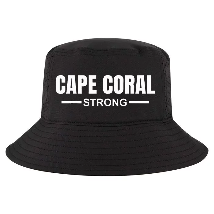 Cape Coral Strong Community Strength Prayer & Support Cool Comfort Performance Bucket Hat